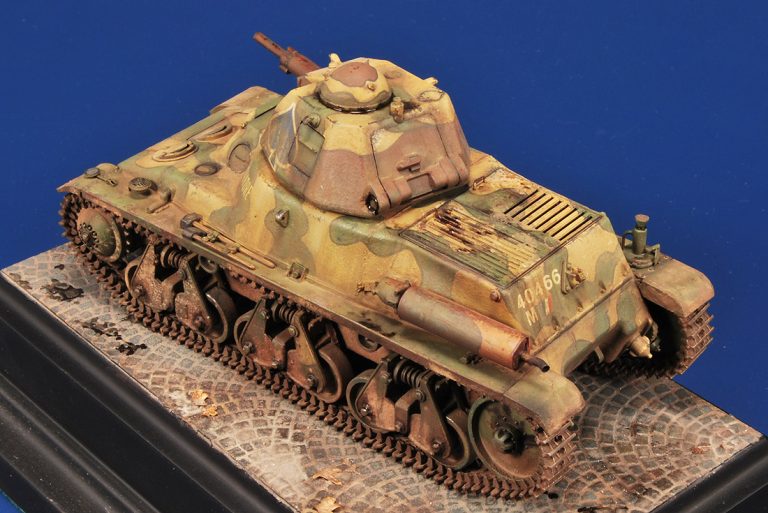 Hotchkiss H Light Tank Joaqu N Garc A G Zquez Modelling Web