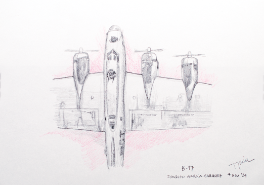 Sketch: Boeing B-17