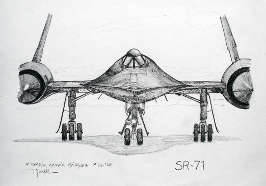 Sketch: Lookheed SR-71