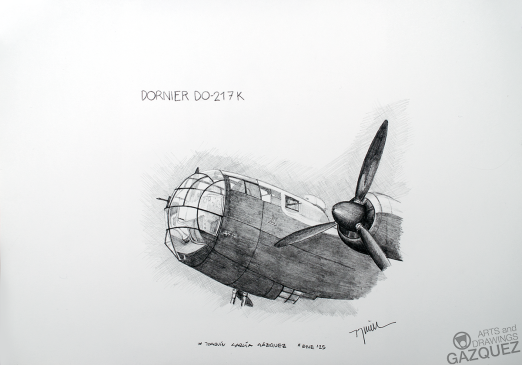 Graphite Pencil: Dornier Do217 K