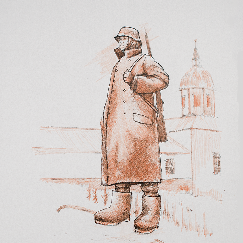 Der Wachter #1 «Sanguine Red»