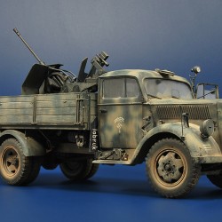 Opel Blitz Mitt Flak 38 – Joaquín García Gazquez – A Modelling View