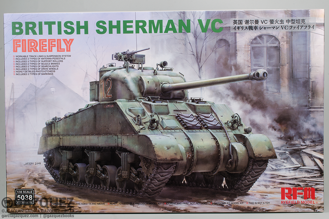 Revisión en caja: British Sherman VC Firefly, RFM 1/35
