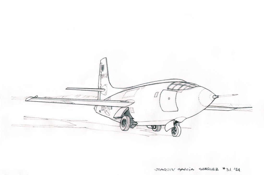 Drawing: Bell X-1