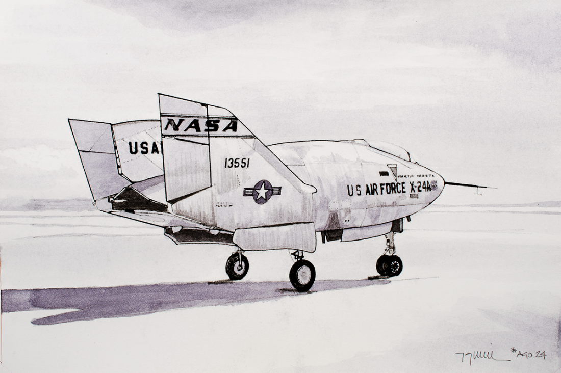 Drawing: X-24A