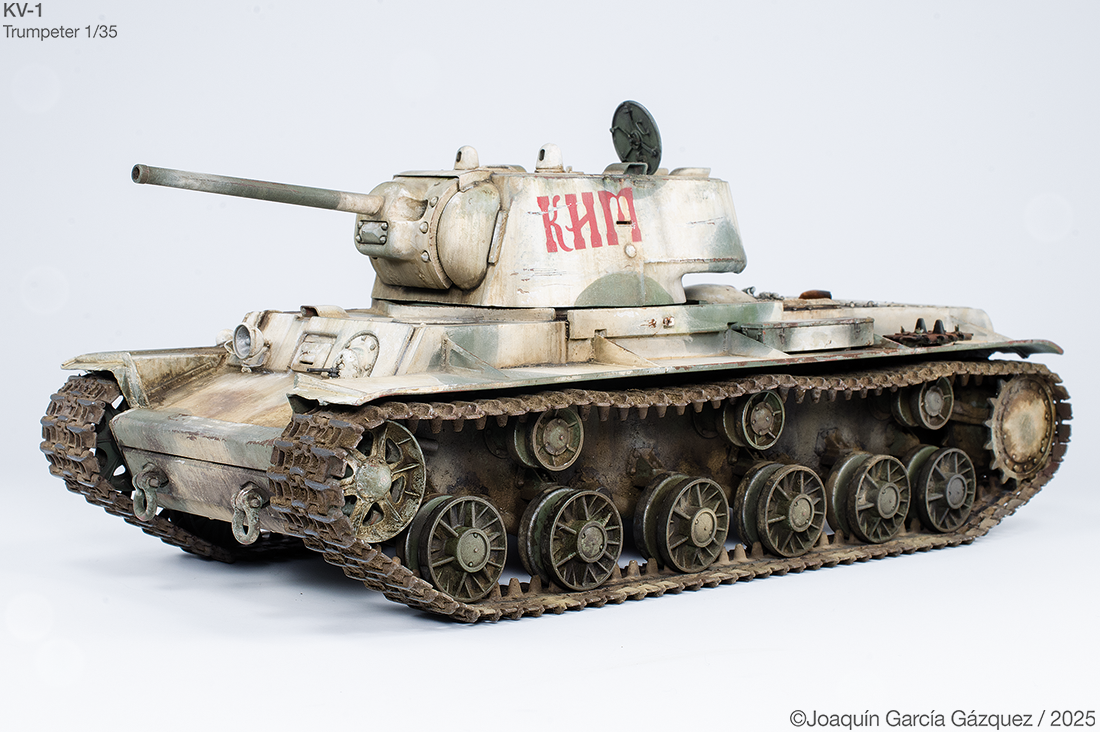 Gallery: KV-1 Model 1942 Heavy Cast Turret, Trumpeter 1/35